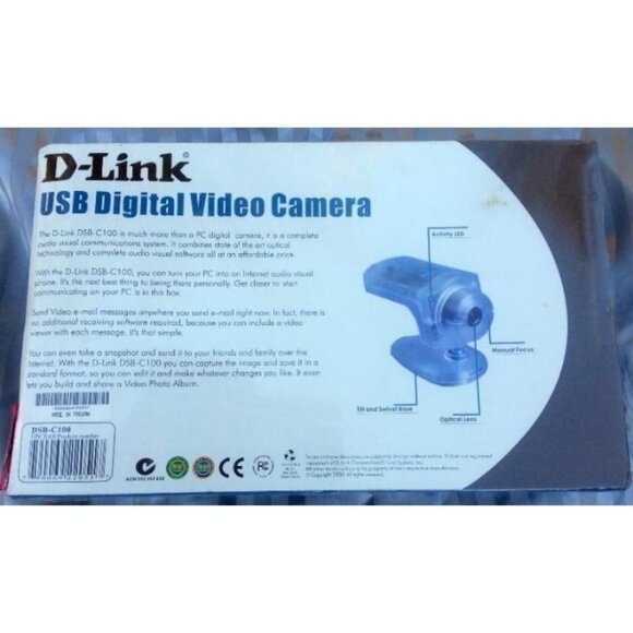 D-Link DSB-C100 PC Camera (USB) - Picture 3 of 3